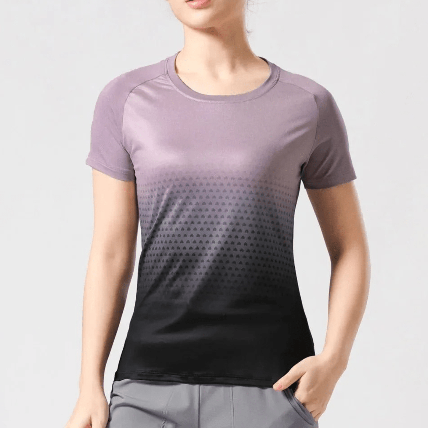 t shirt sport femme - tie - dye - Positiflow