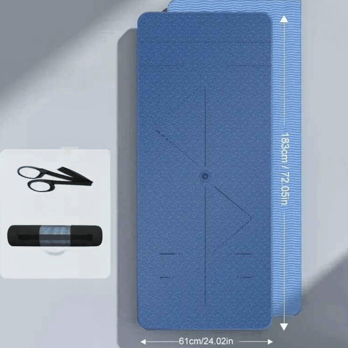 Tapis pour le yoga - Asana Aura - Positiflow