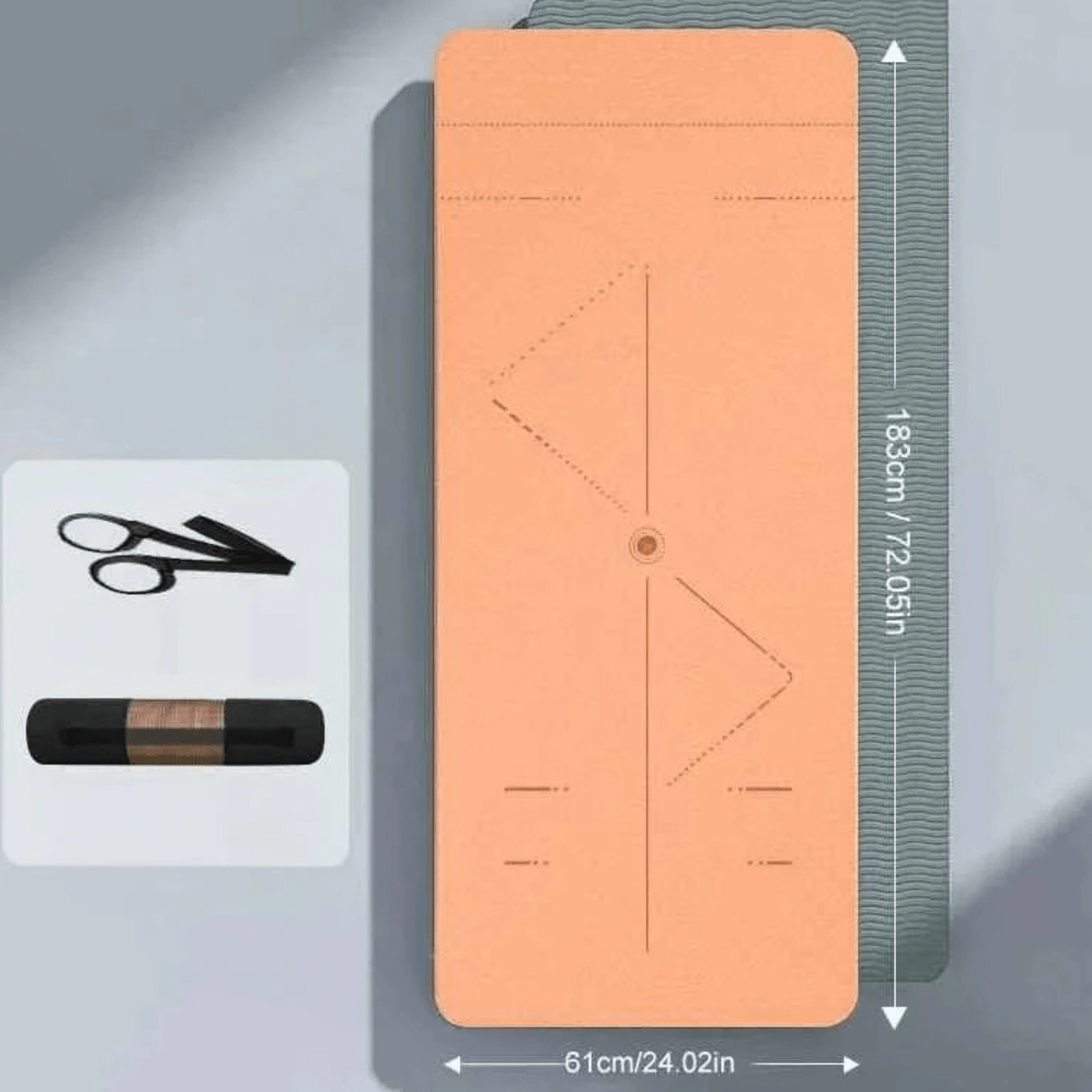 Tapis pour le yoga - Asana Aura - Positiflow