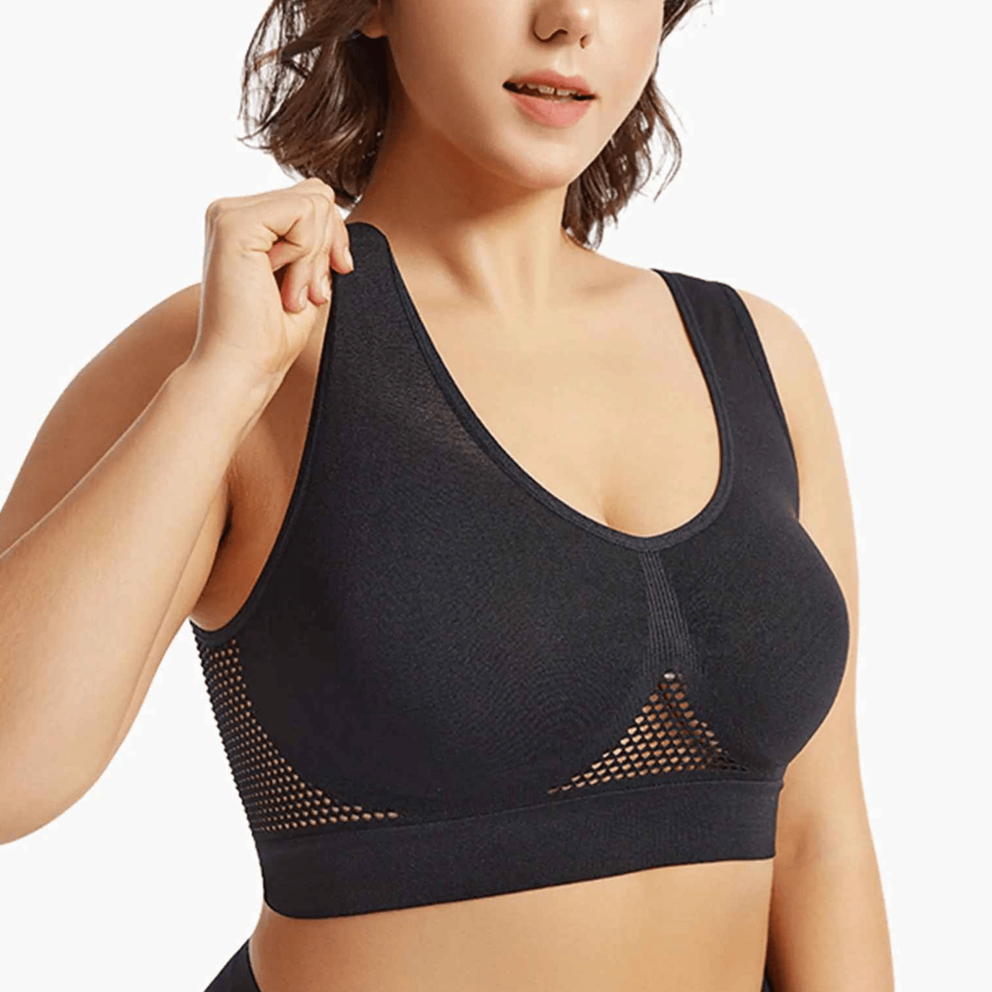 Brassière sport sans armatures design révolutionnaire liberté mouvement totale confort optimal