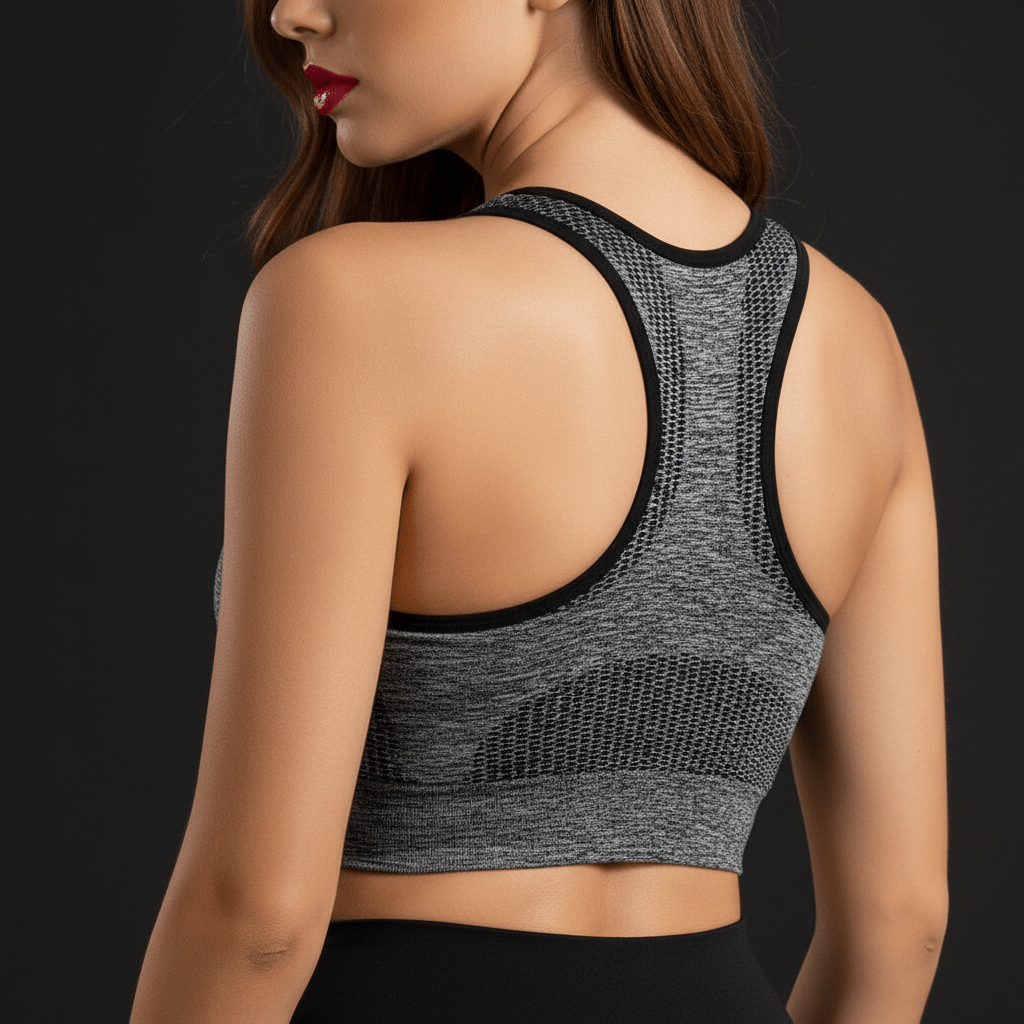 Brassiere sport dos nageur rembourré design ergonomique liberté totale