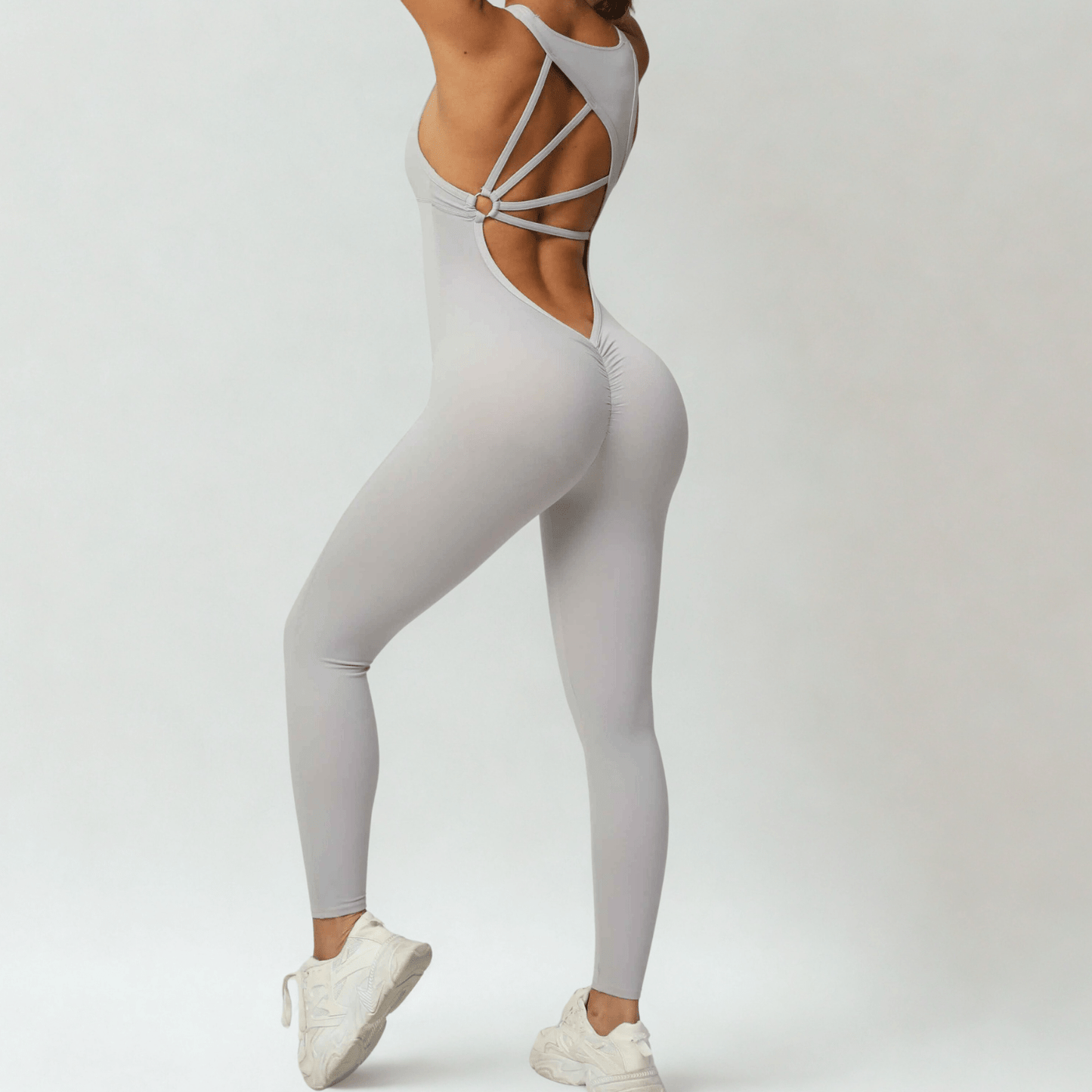 Combinaison sport une pièce fermeture zip
