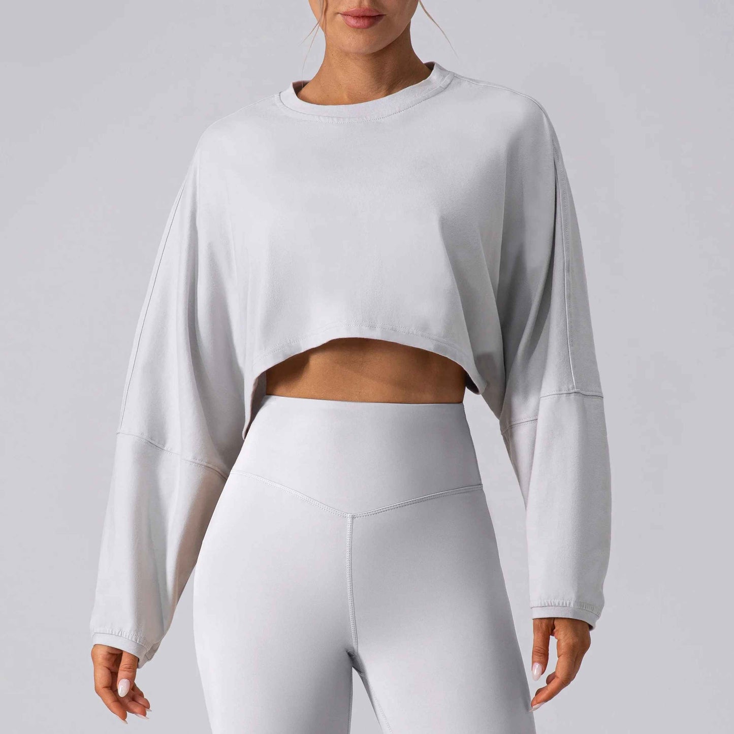 Crop top sport femme tailles S M L, haut court ajustement parfait confort