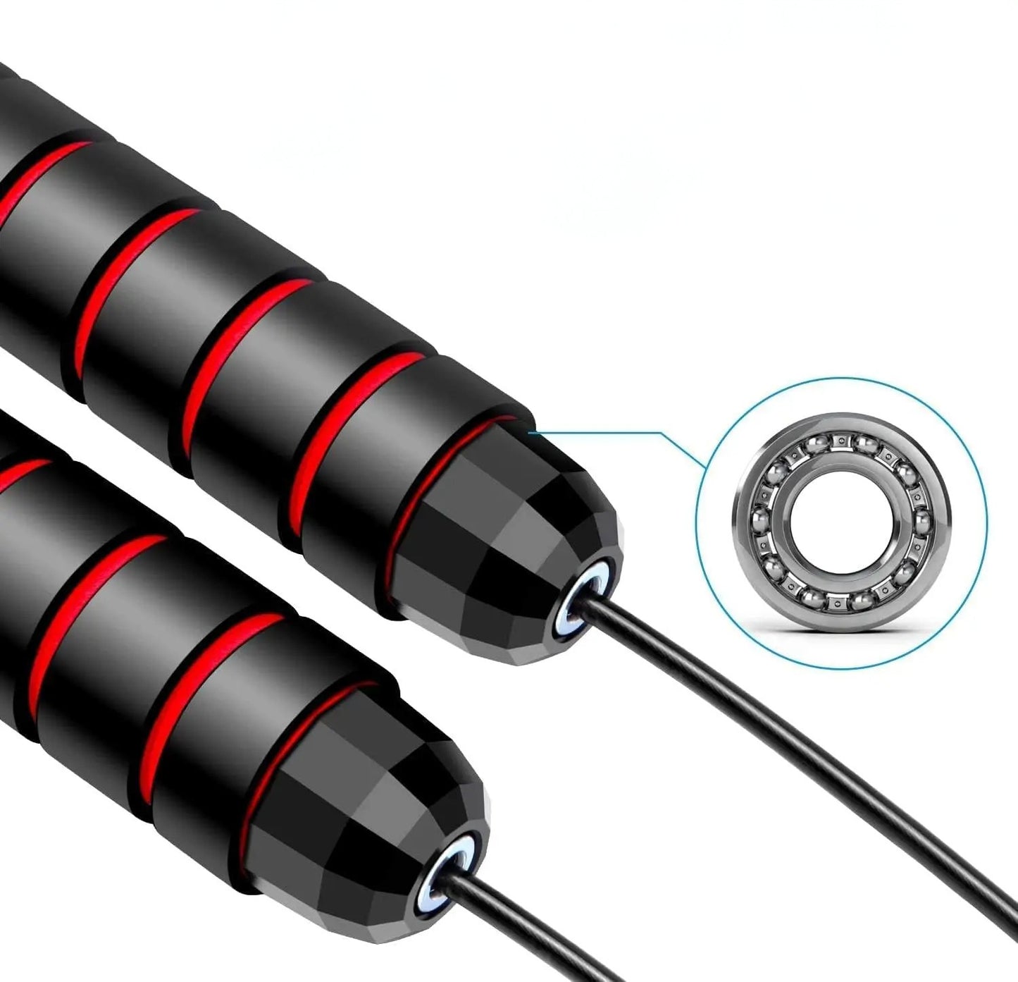 Détail roulements billes haute précision corde a sauter rotation fluide