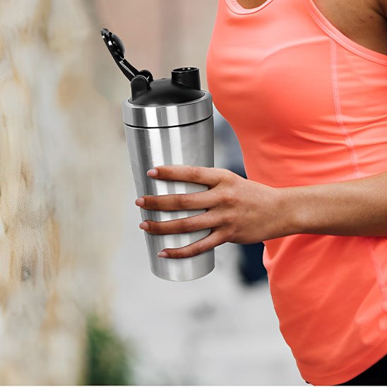 Design silver sophistiqué shaker anti-fuites construction premium