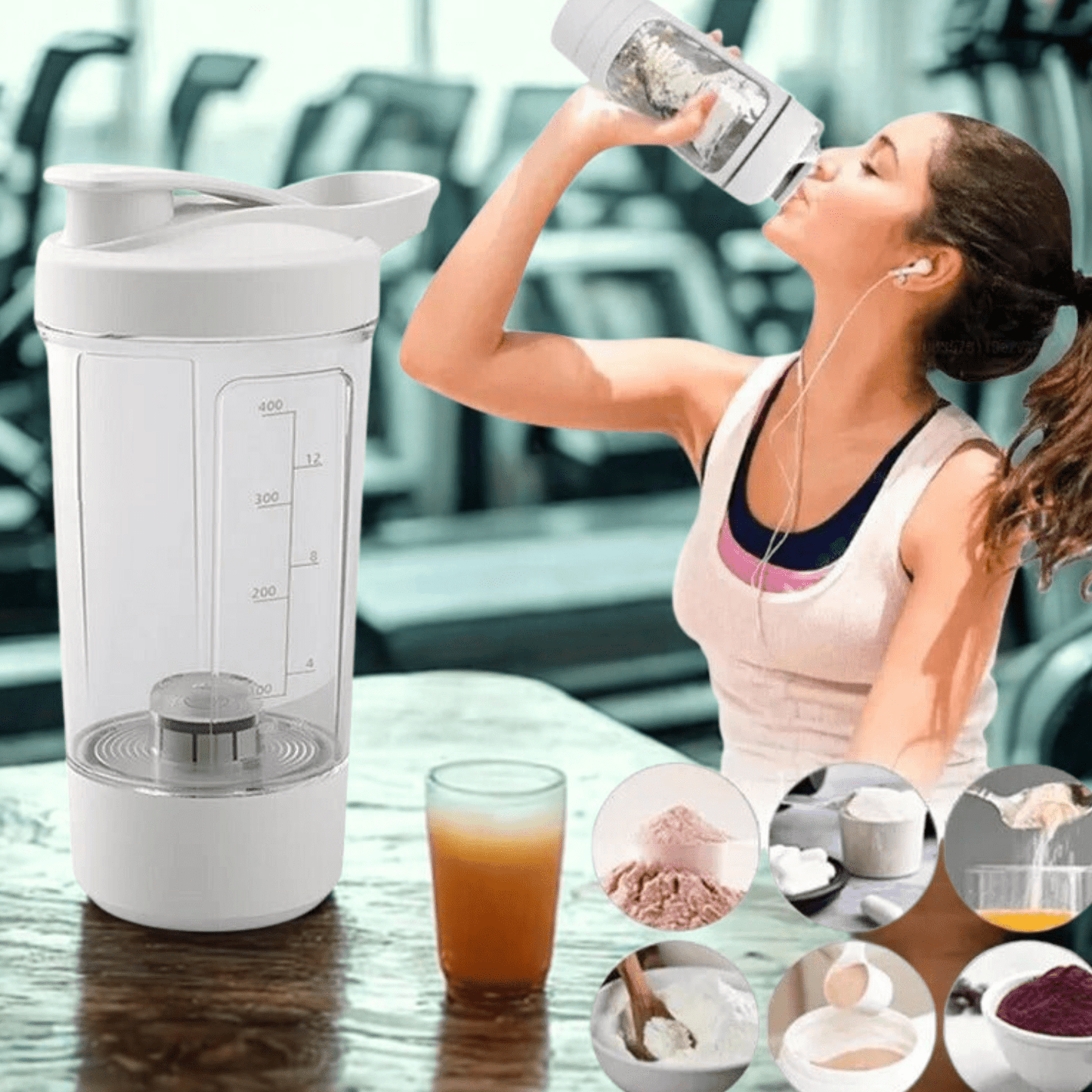 Nutrition sportive shaker protéine électrique performance optimale