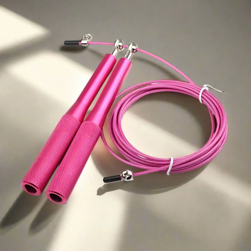 corde à sauter - jumpropecrossfit-rose