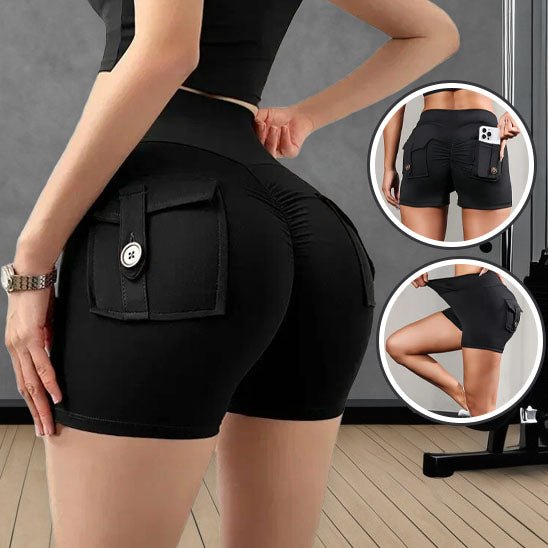 Short extensible sport femme en mouvement, libertĂ© totale pour le bien-ĂȘtre physique