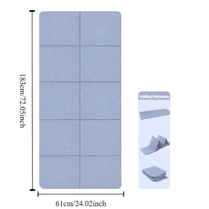 Tapis de Sport Premium Pliable Ăcologique | Protection Articulations - Positiflow