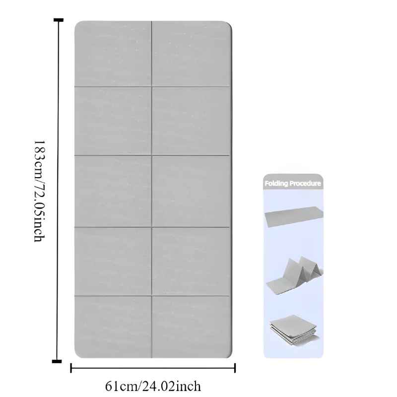 Tapis de Sport Premium Pliable Ăcologique | Protection Articulations - Positiflow