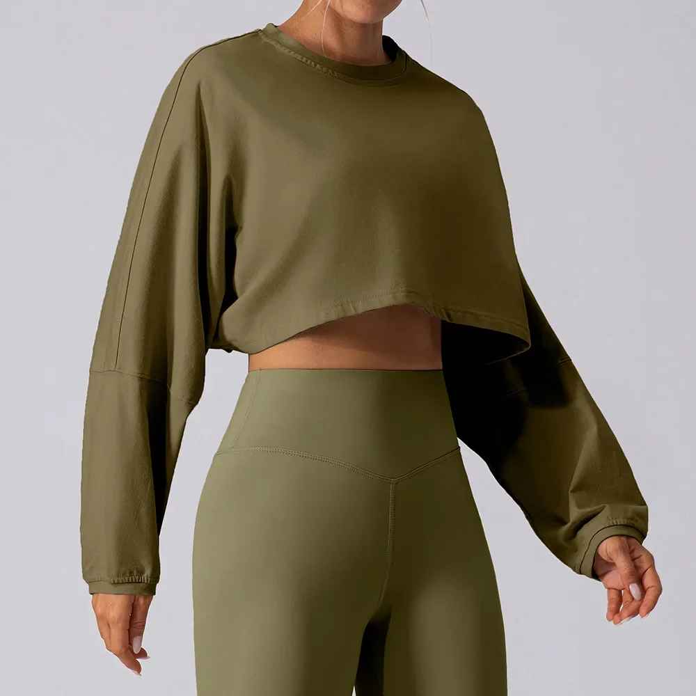 Tee shirt court femme élasticité multidirectionnelle, crop top stretch 4-way mouvement
