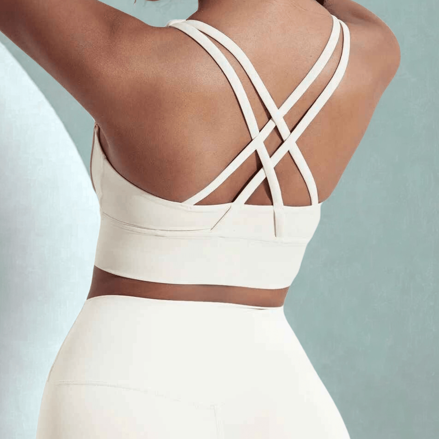 Yoga méditation brassiere sport dos croisé harmonie bien-être