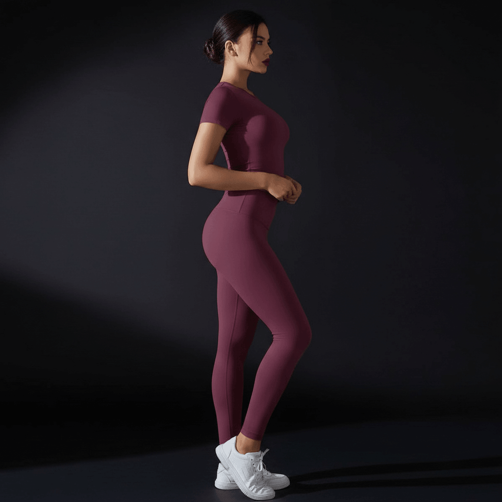 Tenue Yoga Femme — Ensemble Respirant 2 Pièces