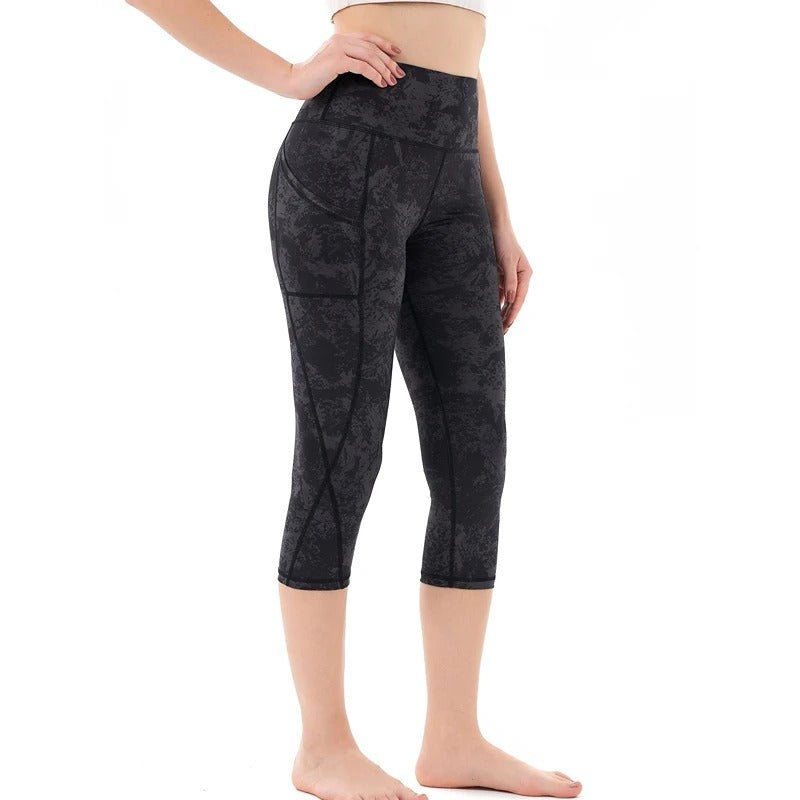 Legging court femme - imprimé - Positiflow