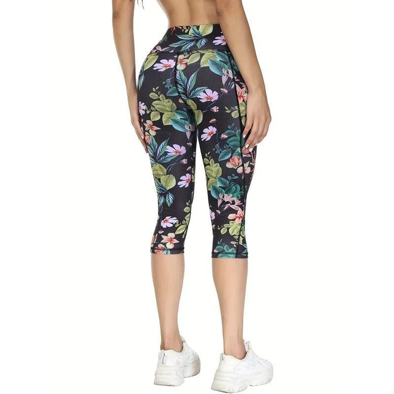 Legging court femme - imprimé - Positiflow