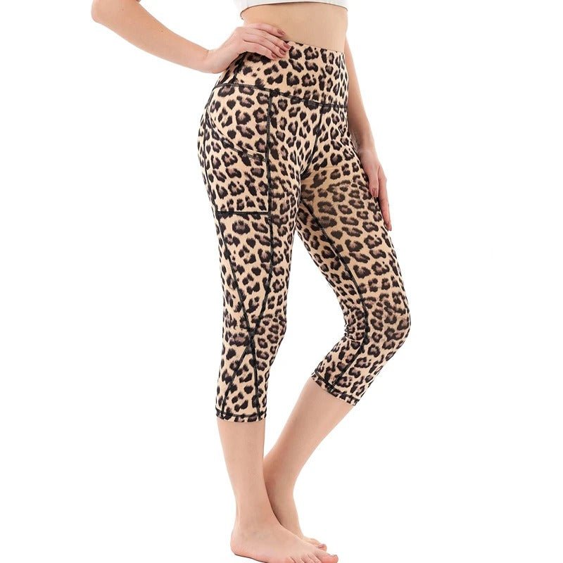 Legging court femme - imprimé - Positiflow