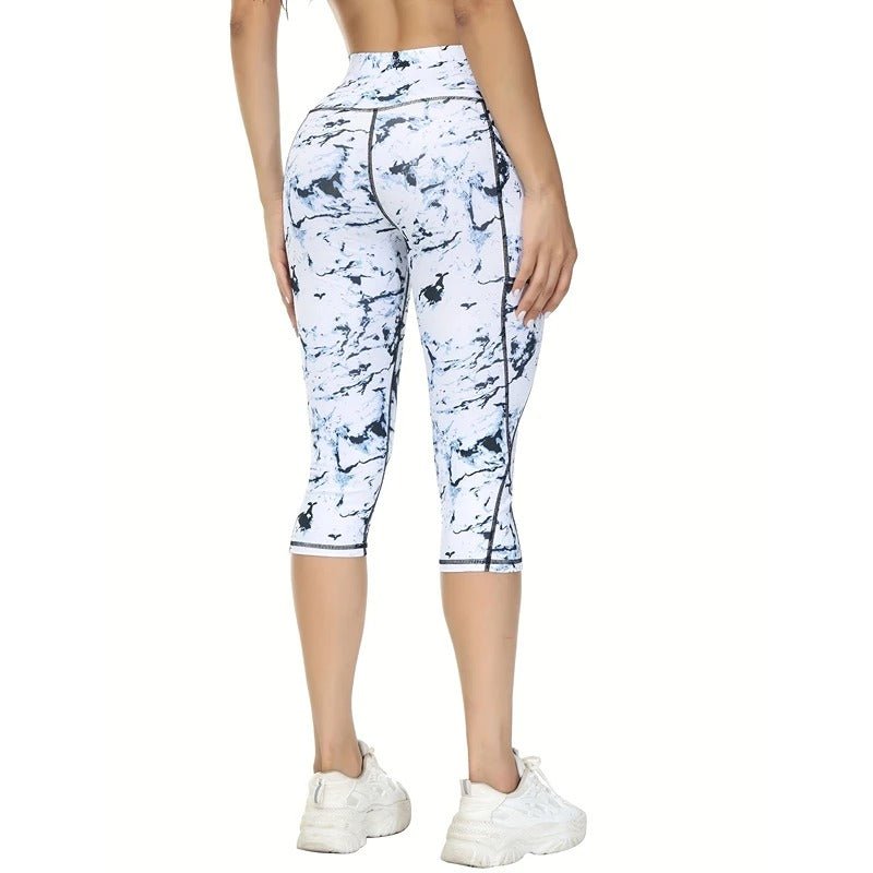 Legging court femme - imprimé - Positiflow
