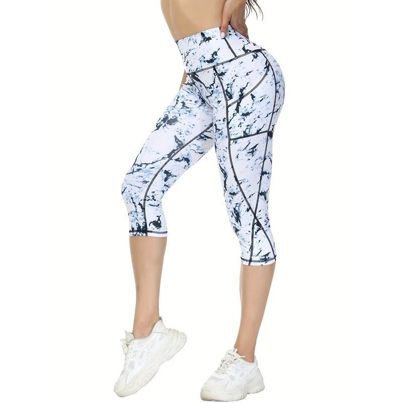 Legging court femme - imprimé - Positiflow