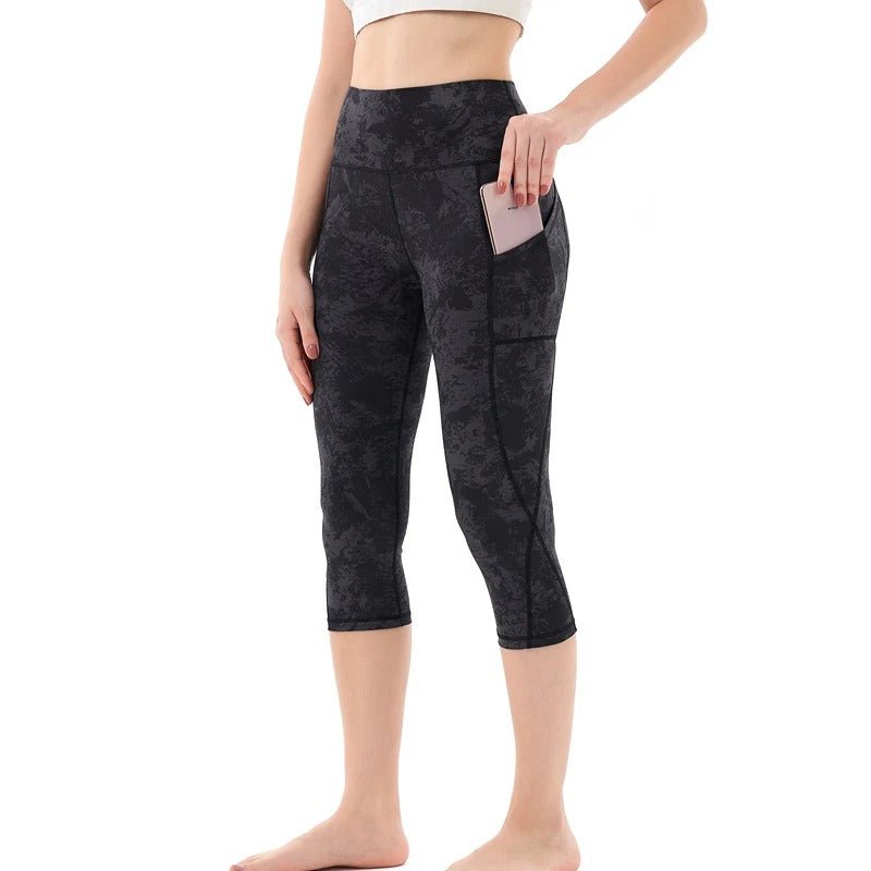 Legging court femme - imprimé - Positiflow