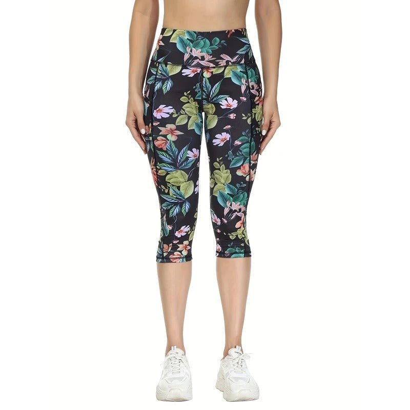 Legging court femme - imprimé - Positiflow