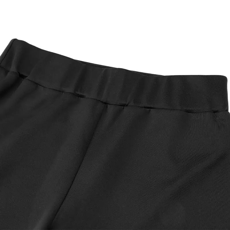 legging femme noir taille galbe