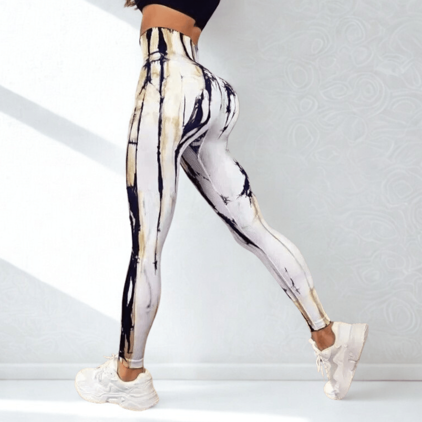 legging running femme liberte blanc