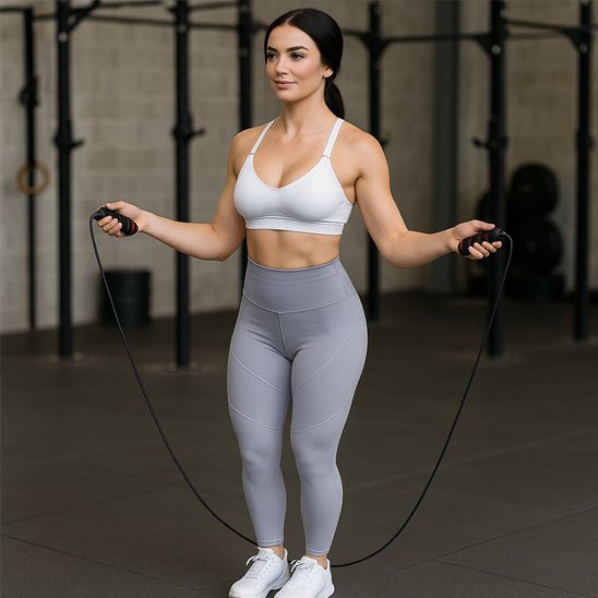 Ăquipement fitness complet corde a sauter legging brassiĂšre sport Positiflow