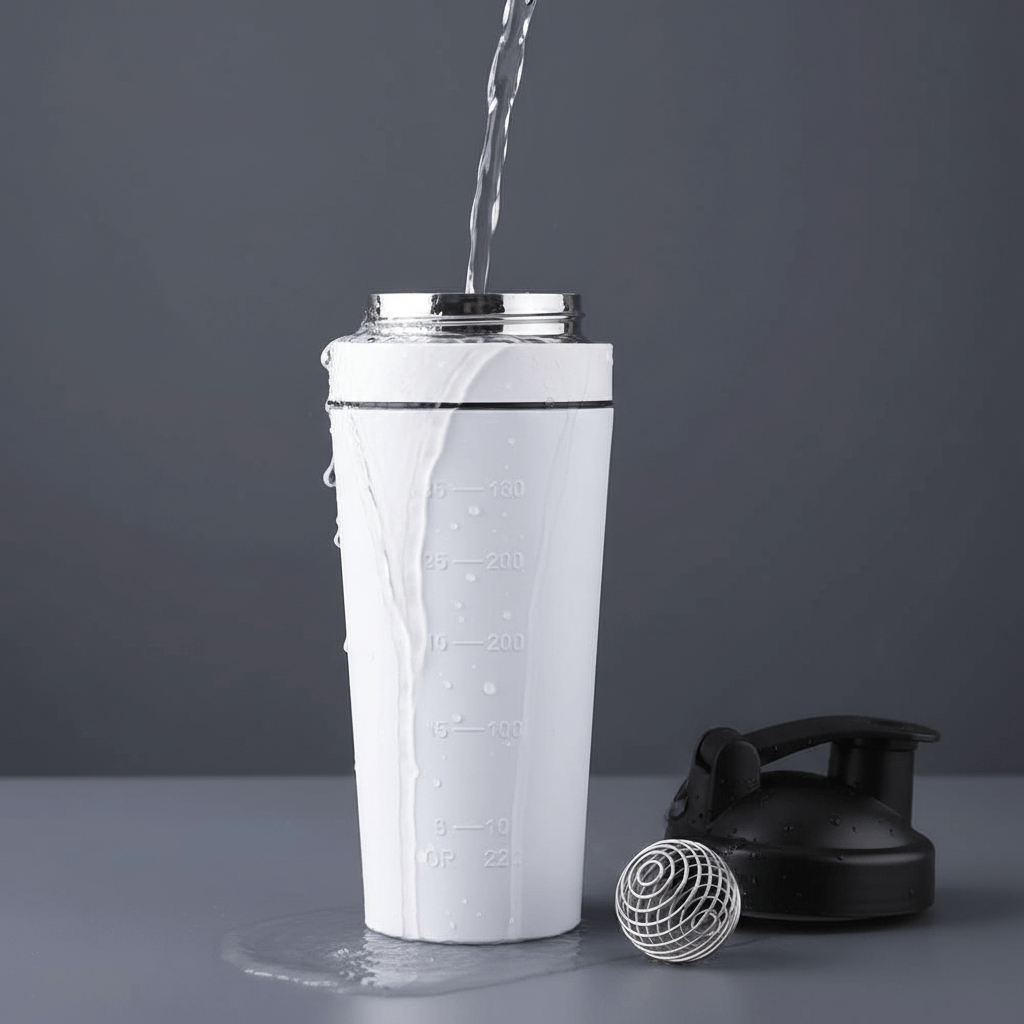 shaker inox facilité de nettoyage