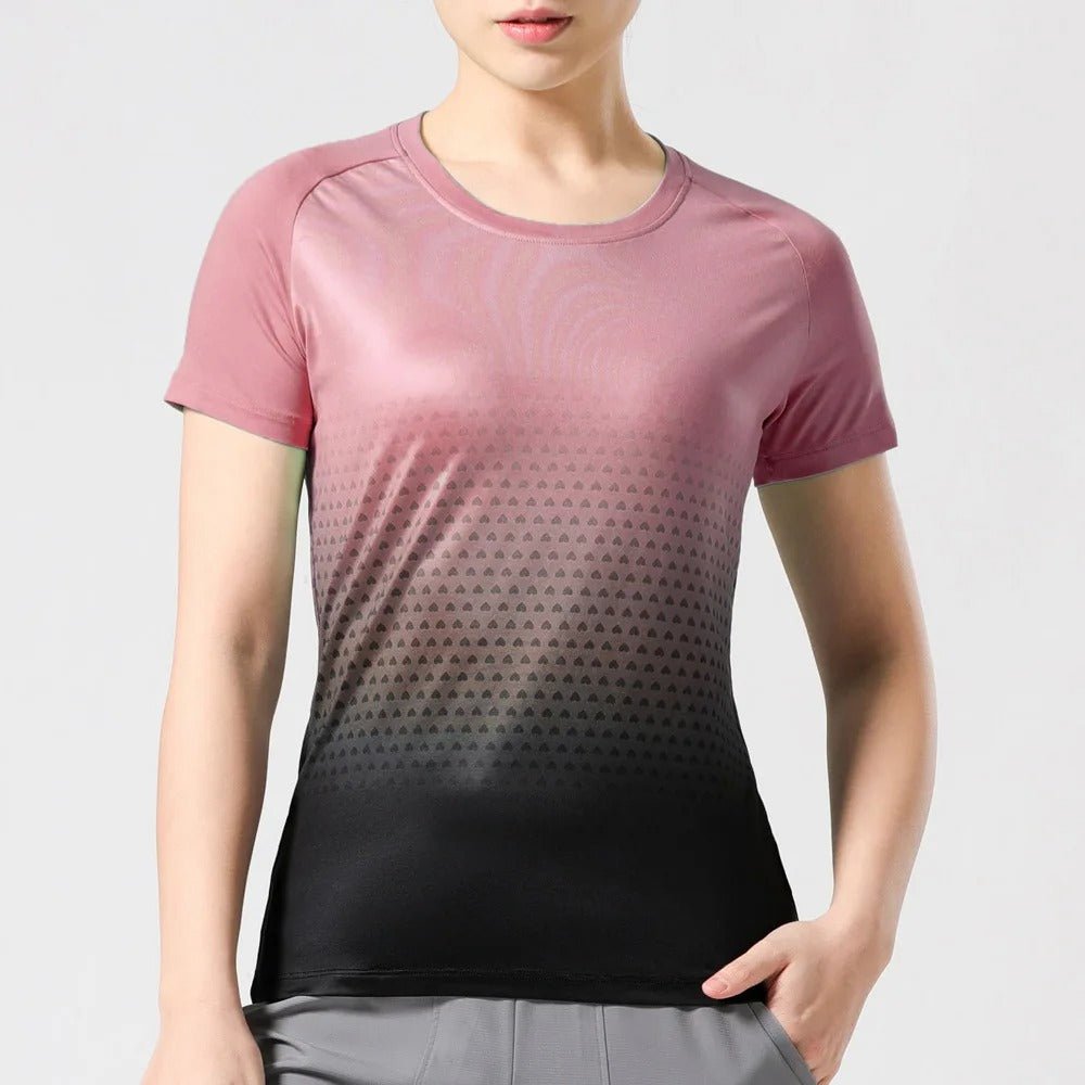 t shirt sport femme-tie-dye - Positiflow
