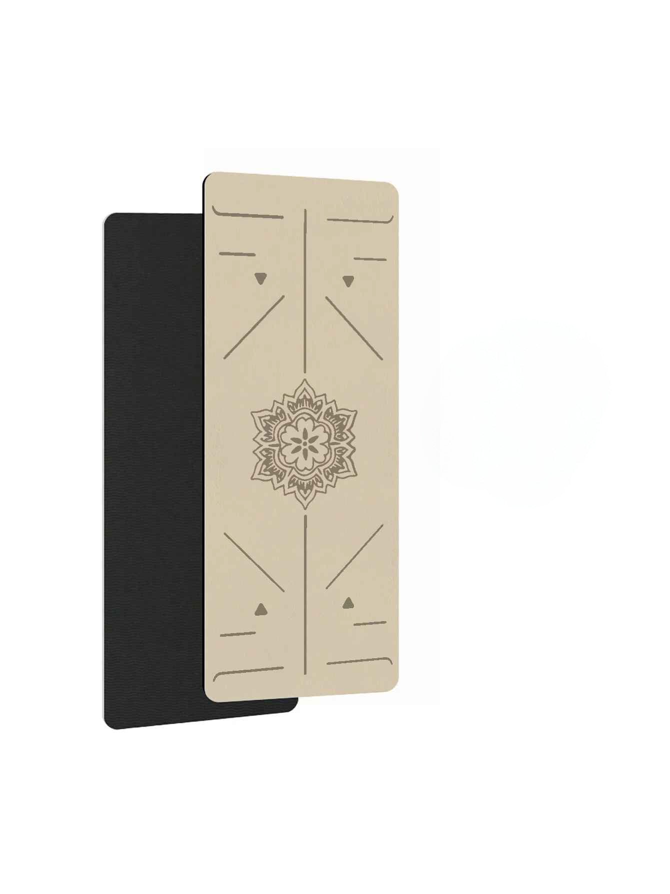 tapis yoga beige
