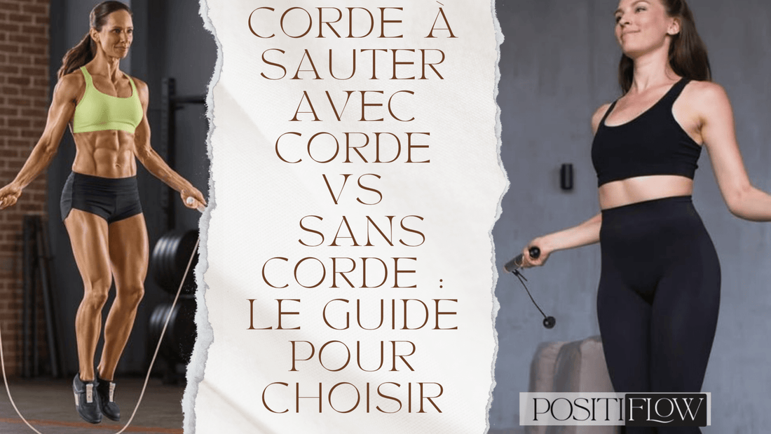 Guide comparatif entre corde à sauter sans corde et avec corde 