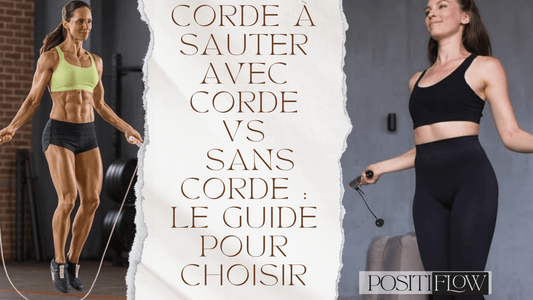 Guide comparatif entre corde à sauter sans corde et avec corde 