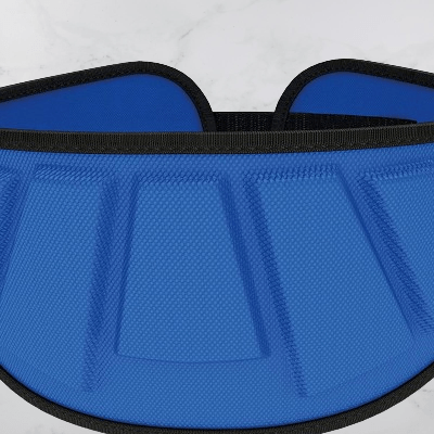 ceinture pour la musculation - fitnesswaistblets - bleu verrouillage rapide et sécurisé