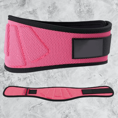 ceinture pour la musculation rose