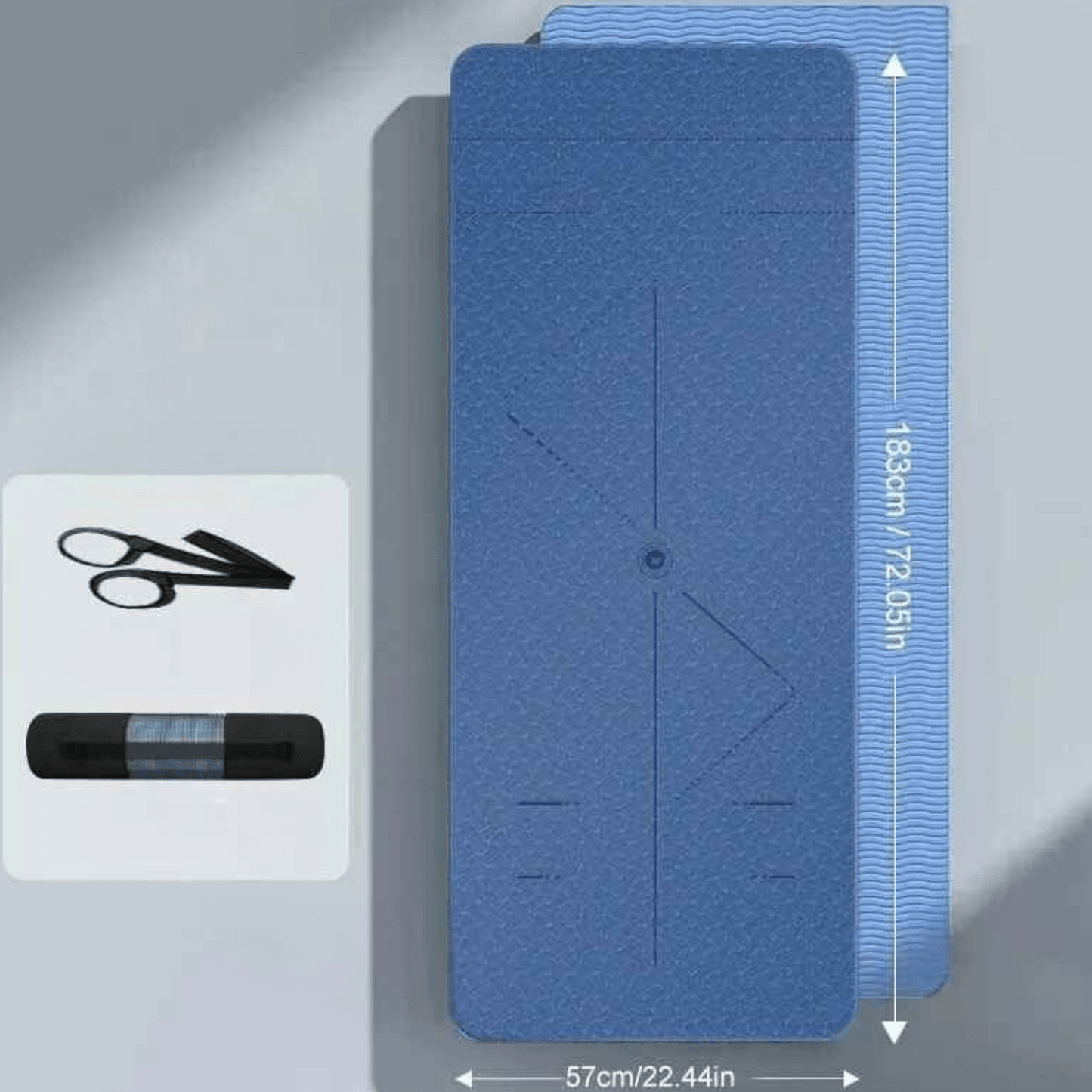 Tapis pour le yoga - Asana Aura - Positiflow