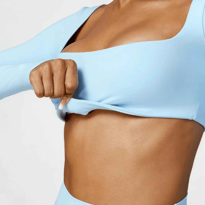 t shirt manches longues - push up - Positiflow