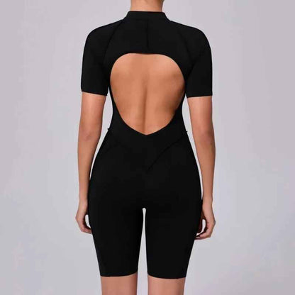 Combinaison Sport Femme Push - Up | Fitness & Yoga Confort - Positiflow