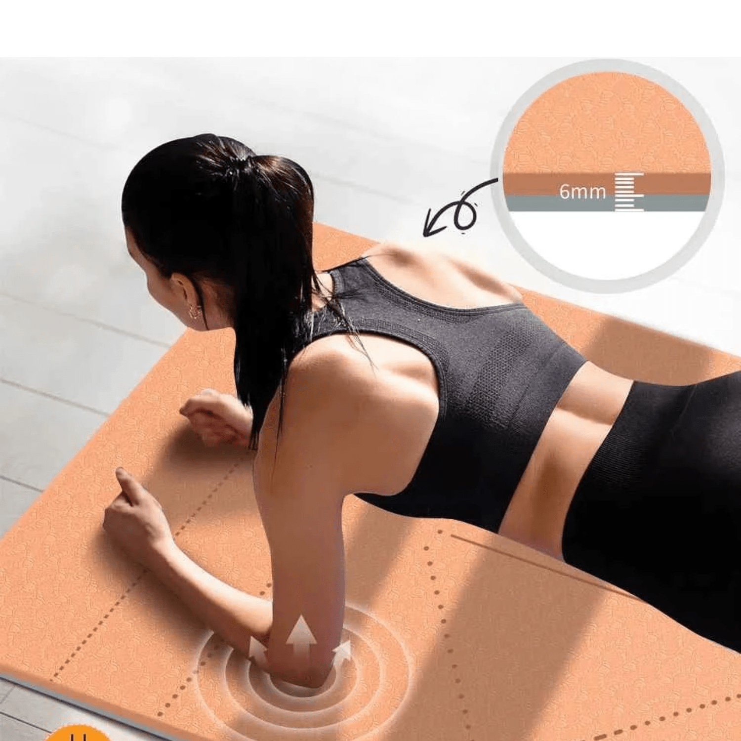 Tapis pour le yoga - Asana Aura - Positiflow