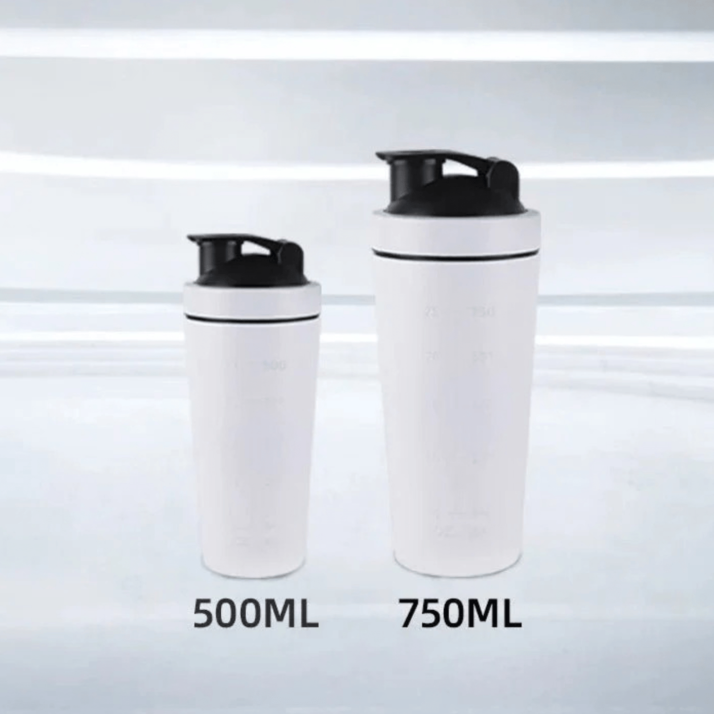 shaker - inoxydable blanc - Positiflow