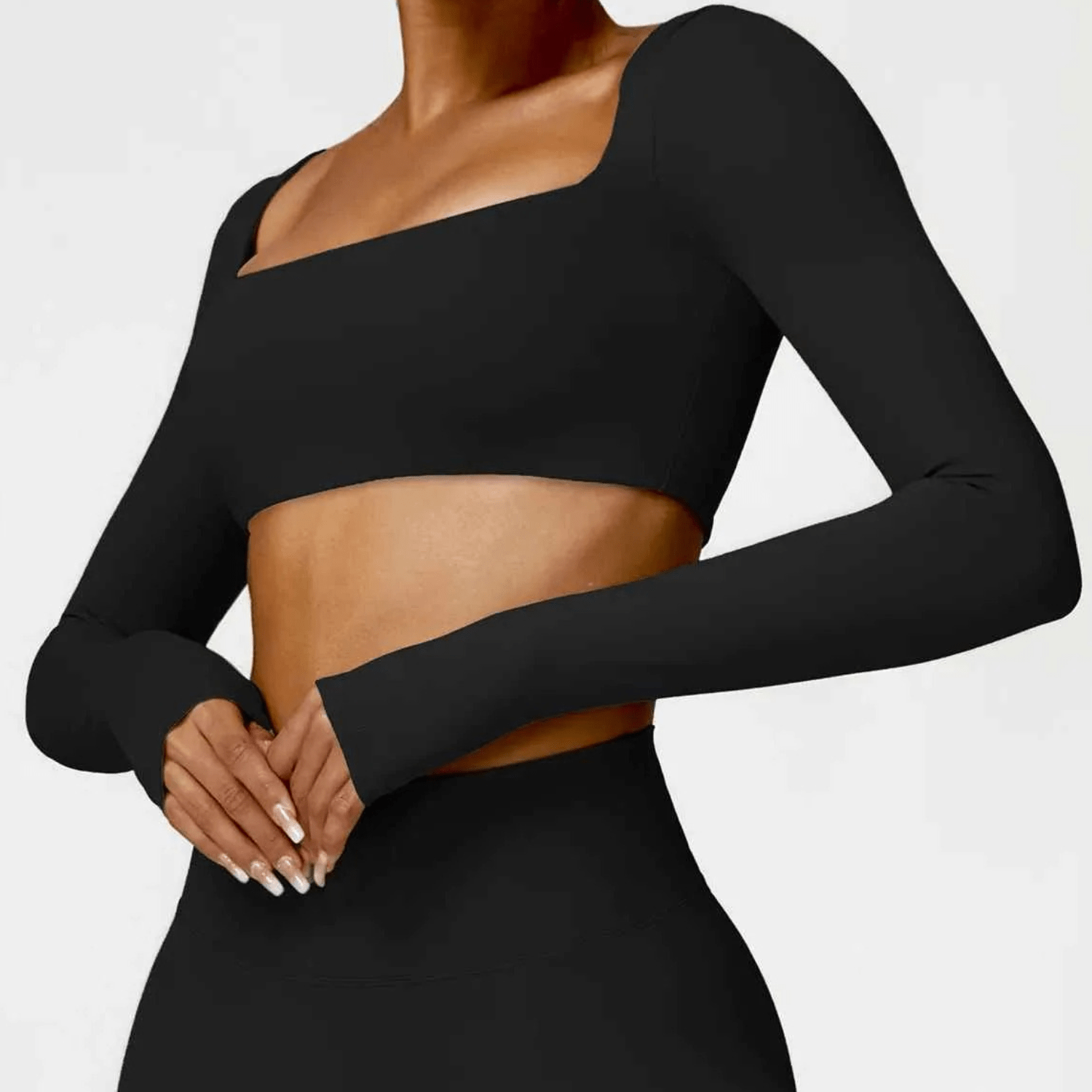 t shirt manches longues - push up - Positiflow