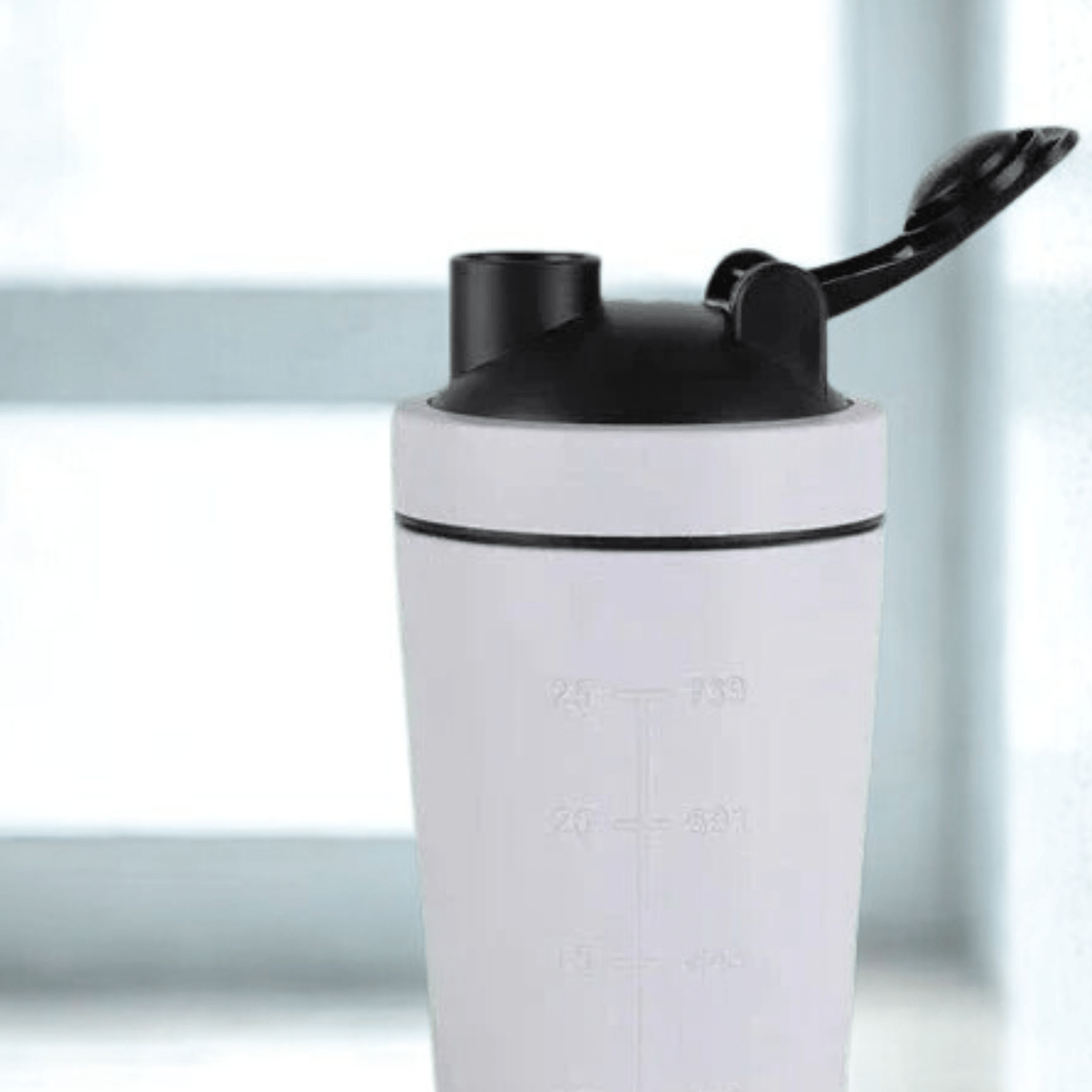 shaker - inoxydable blanc - Positiflow