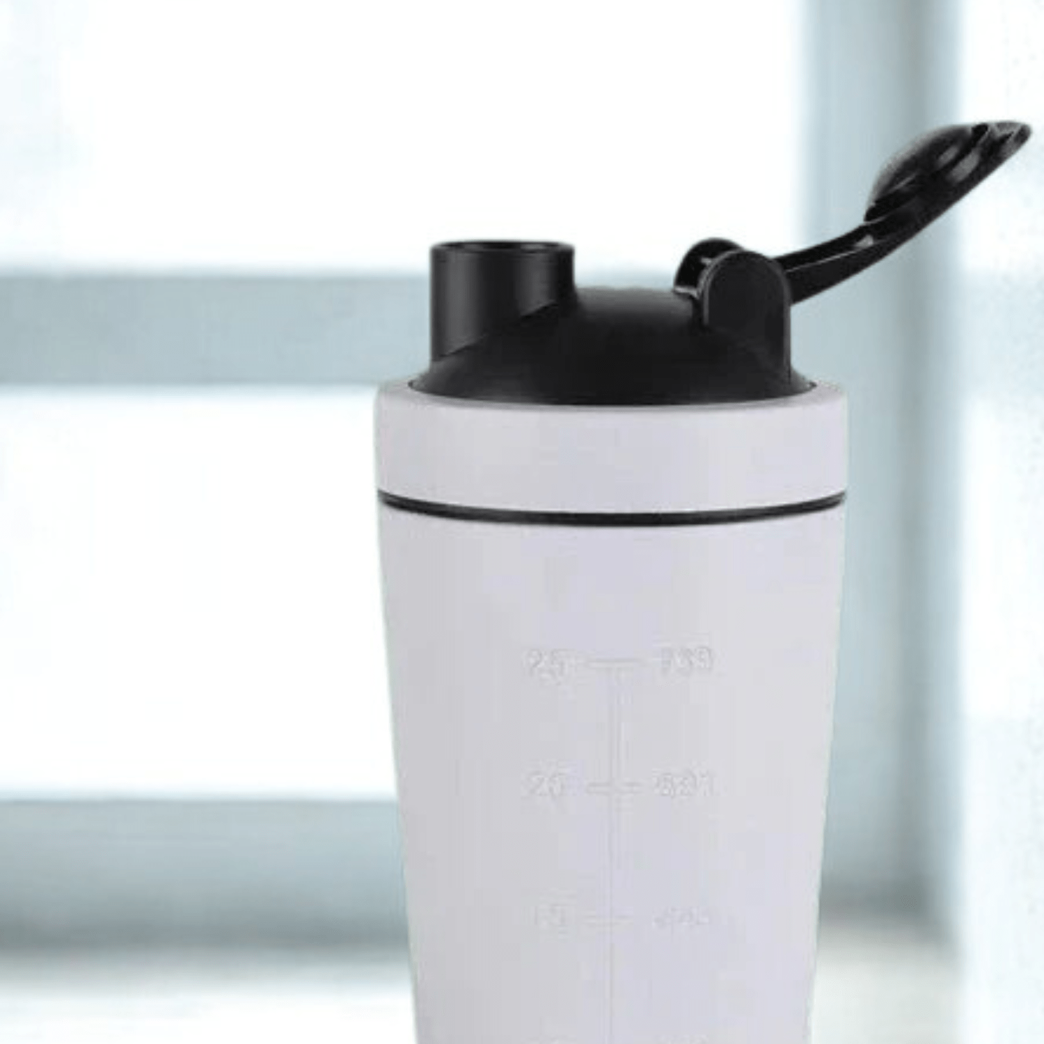 shaker - inoxydable blanc - Positiflow
