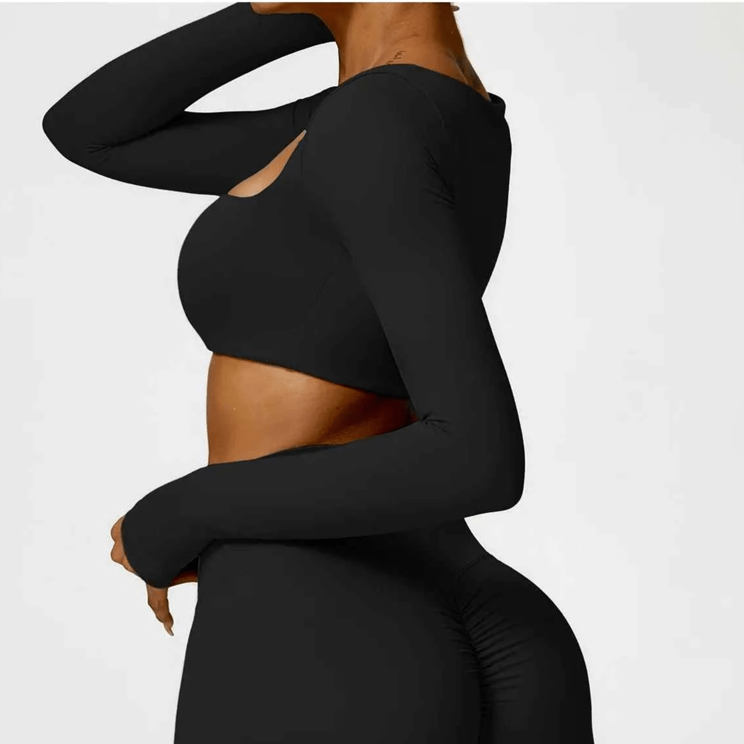t shirt manches longues - push up - Positiflow
