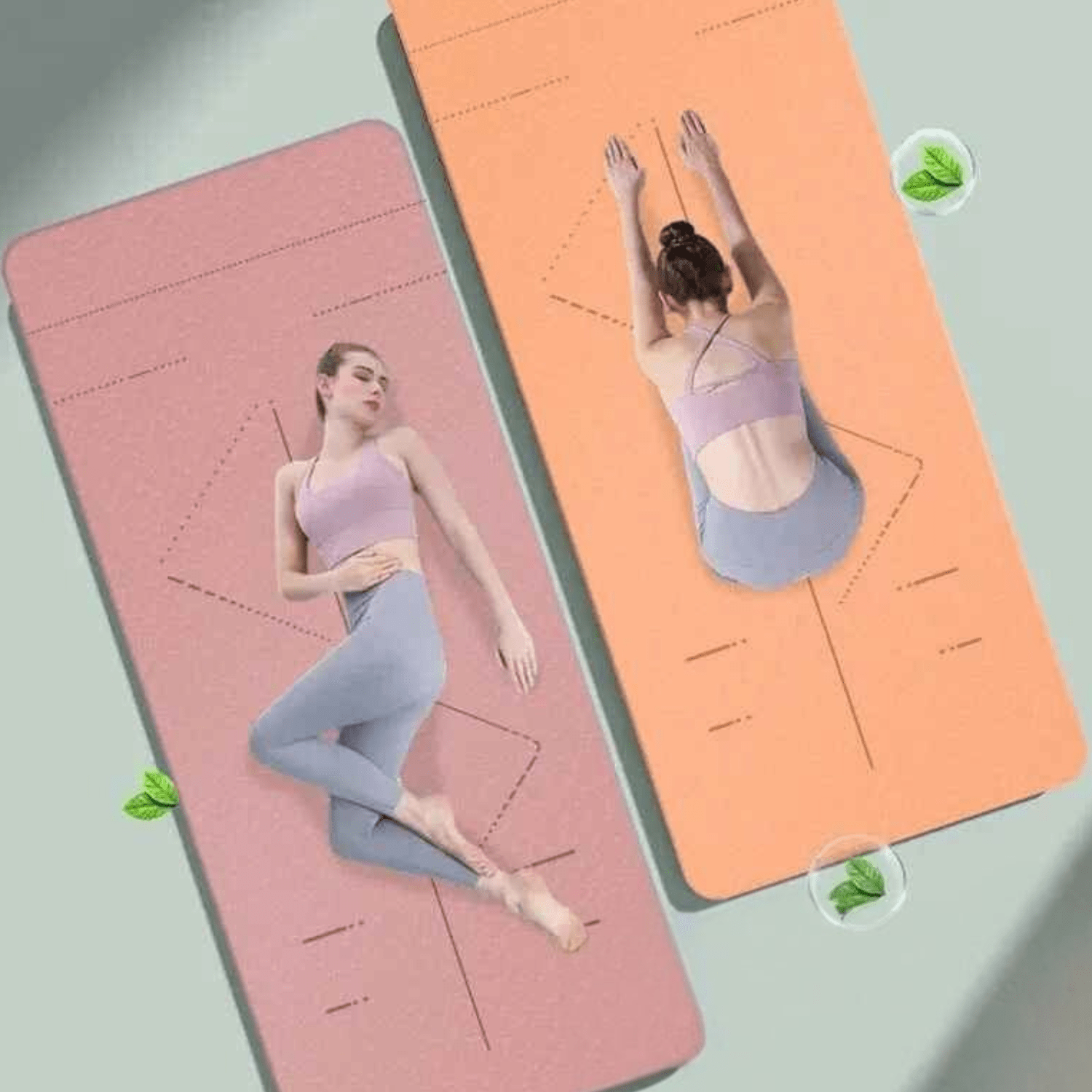 Tapis pour le yoga - Asana Aura - Positiflow