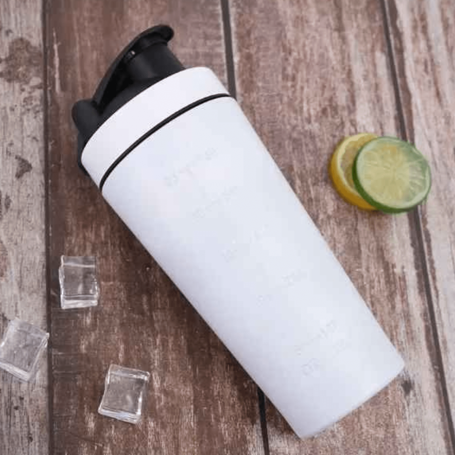 shaker - inoxydable blanc - Positiflow