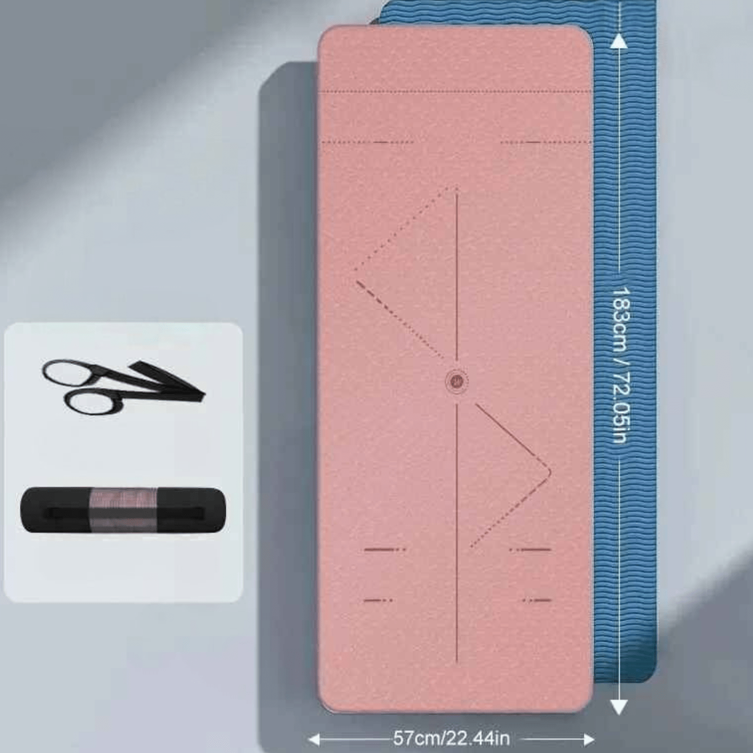 Tapis pour le yoga - Asana Aura - Positiflow