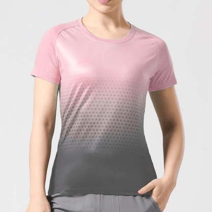 t shirt sport femme - tie - dye - Positiflow