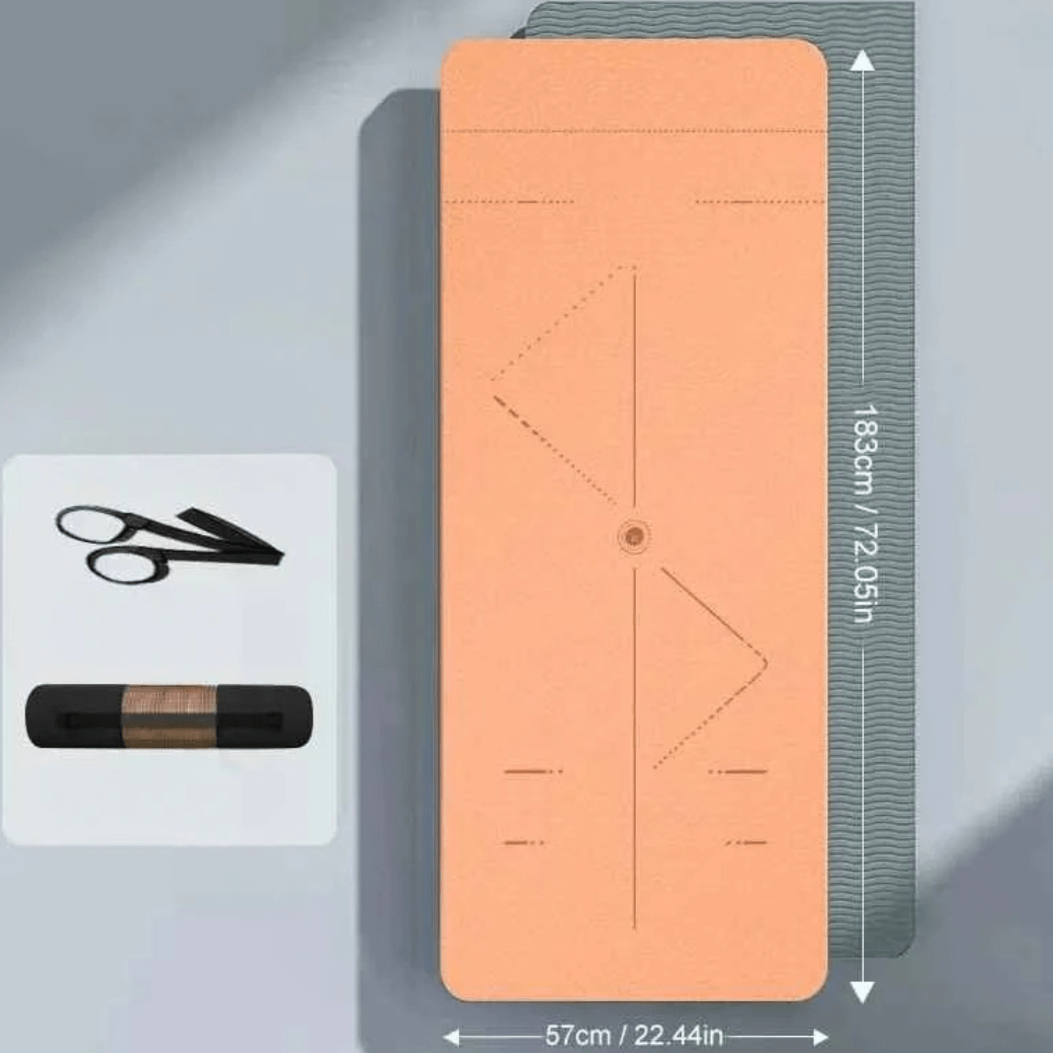 Tapis pour le yoga - Asana Aura - Positiflow