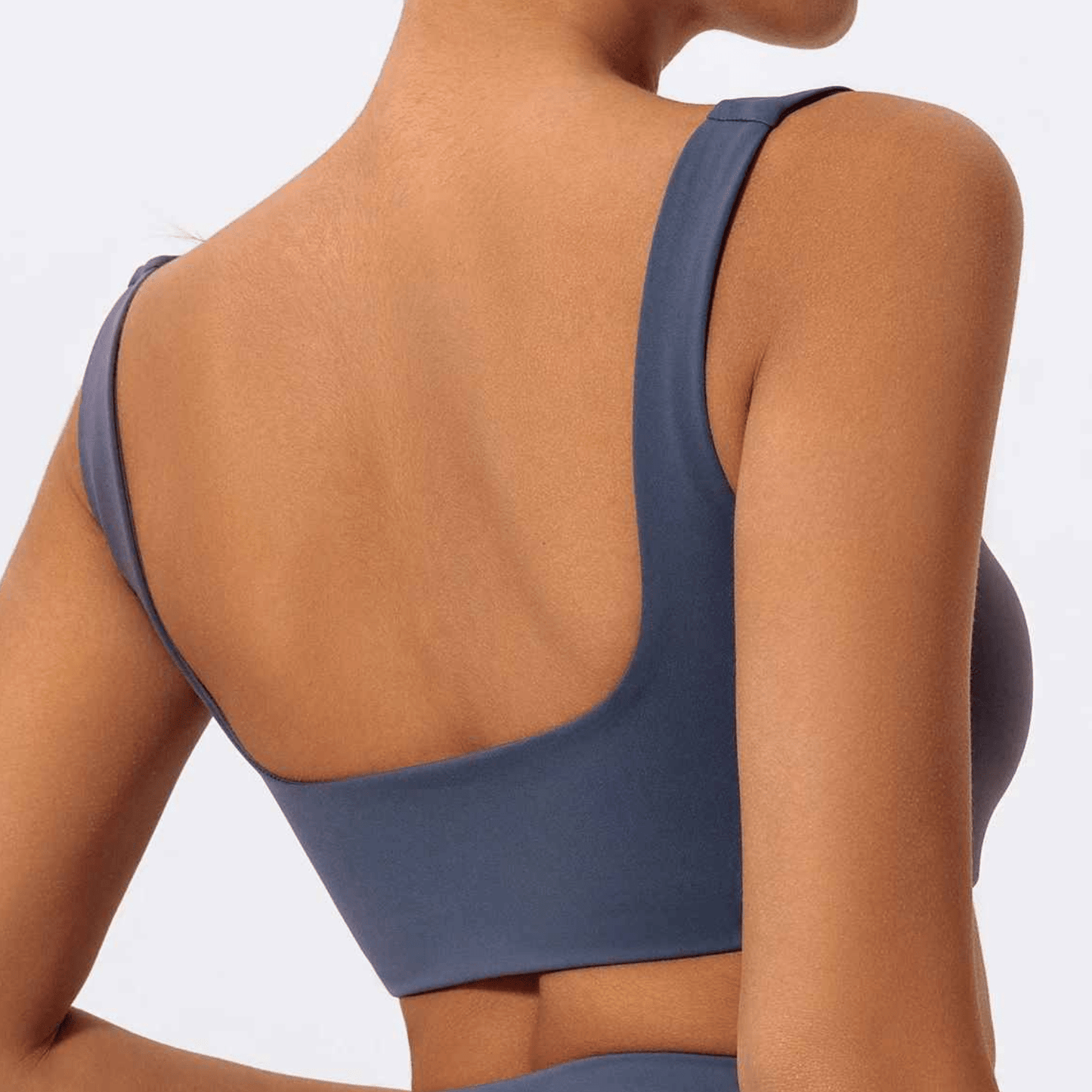 Angle dos brassière sport femme design ergonomique ventilation