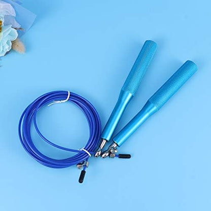 corde à sauter - jumpropecrossfit- bleue professionnelle
